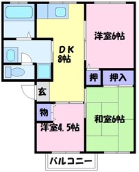 サンフル狭山の物件間取画像